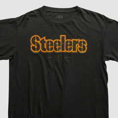 Fanatics Pittsburgh Steelers NFL 2000s Long Sleeve T-shirt Black Vintage