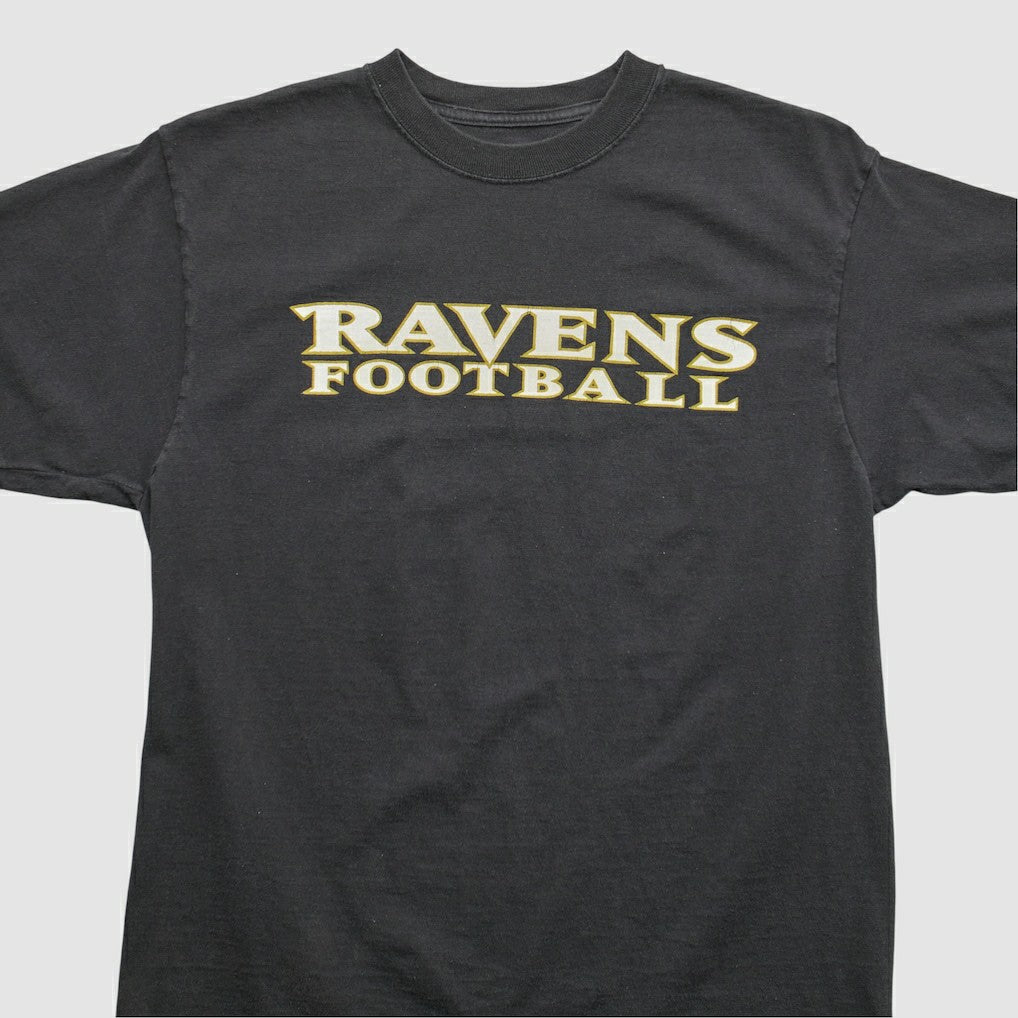 Fanatics Baltimore Ravens Reebok 2000s T-shirt Black Vintage