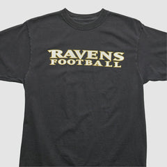 Fanatics Baltimore Ravens Reebok 2000s T-shirt Black Vintage