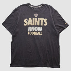 Fanatics New Orleans Saints 2010s T-shirt Black Vintage