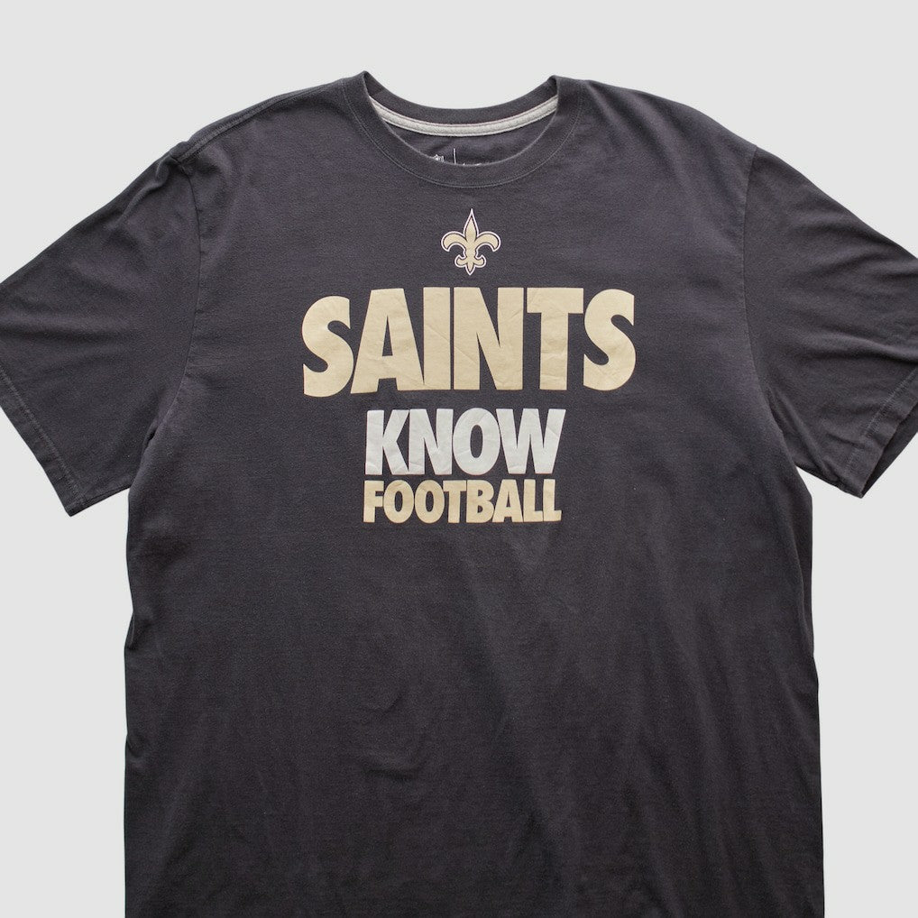 Fanatics New Orleans Saints 2010s T-shirt Black Vintage