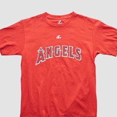 Los Angeles Angels Majestic 2000s T-shirt - Red - XVintage - Fanatics Discount
