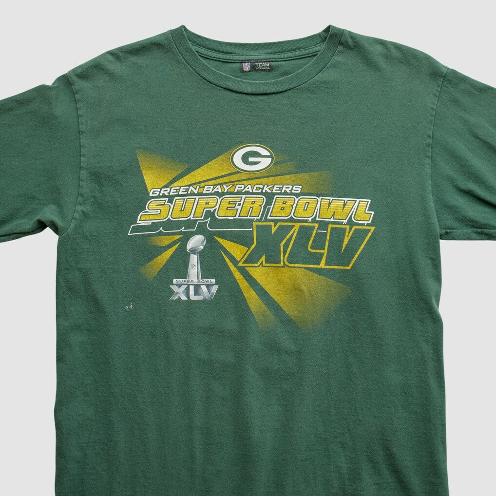 Fanatics Green Bay Packers NFL 2011 Long Sleeve T-shirt Green Vintage