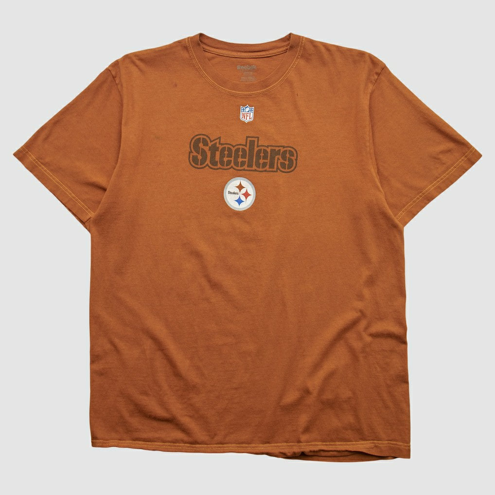 Fanatics Pittsburgh Steelers Reebok 2000s T-shirt Orange Vintage