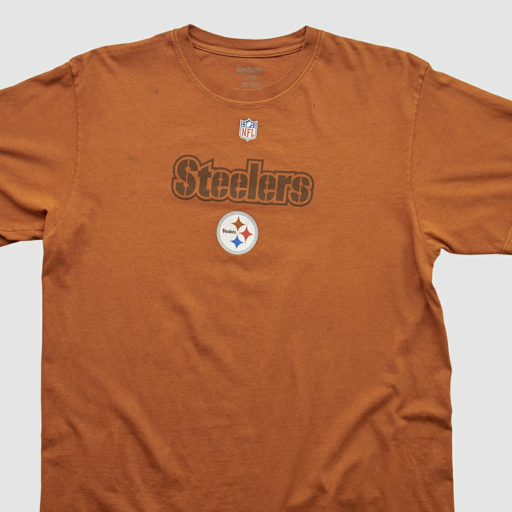 Fanatics Pittsburgh Steelers Reebok 2000s T-shirt Orange Vintage