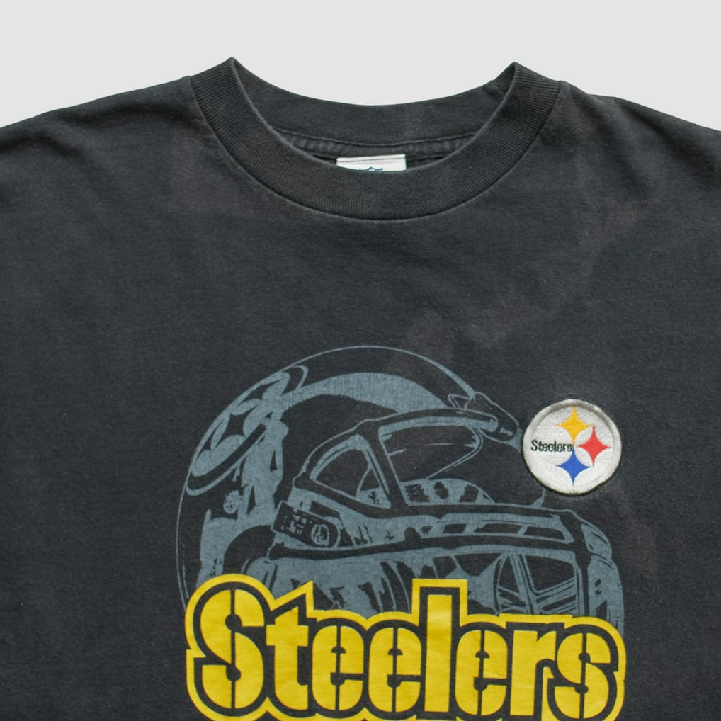 Fanatics Pittsburgh Steelers NFL 2000s T-shirt Black Vintage