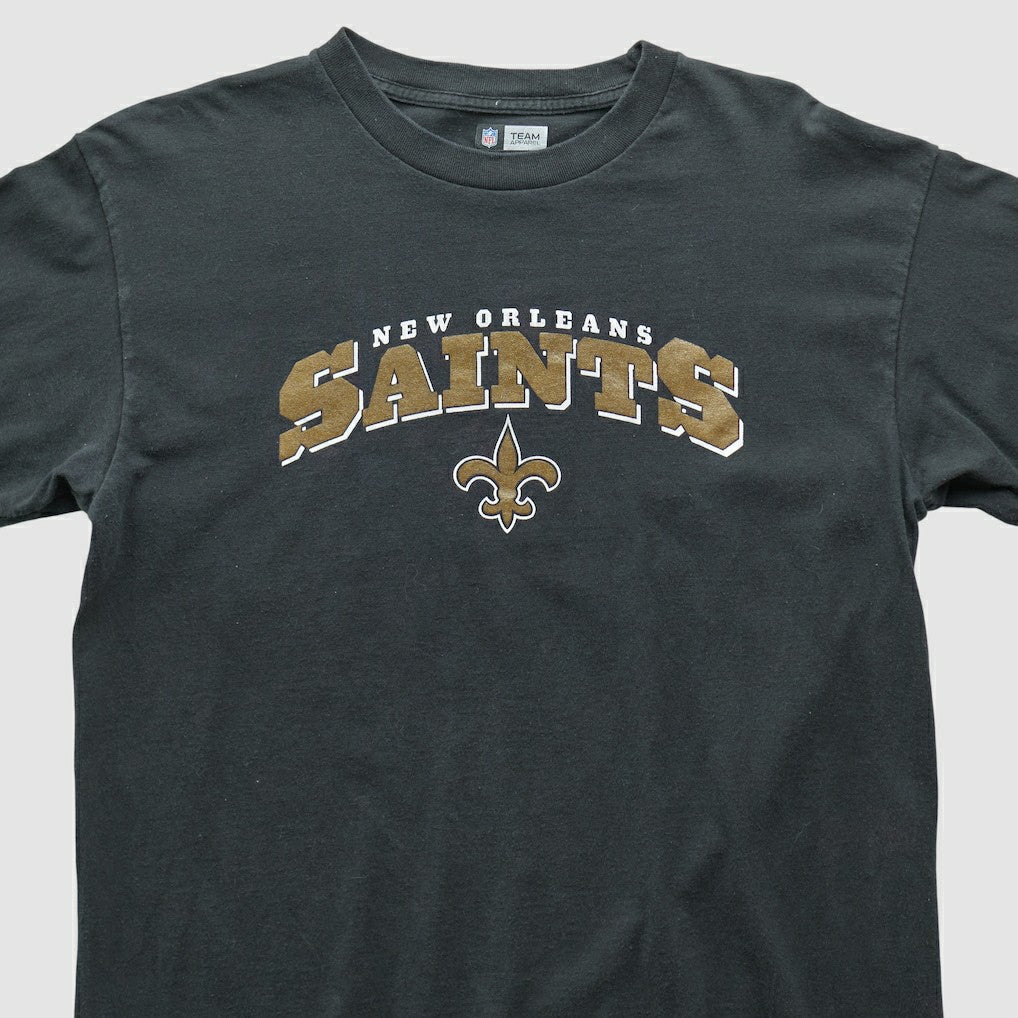 Fanatics New Orleans Saints NFL 2000s Long Sleeve T-shirt Black Vintage
