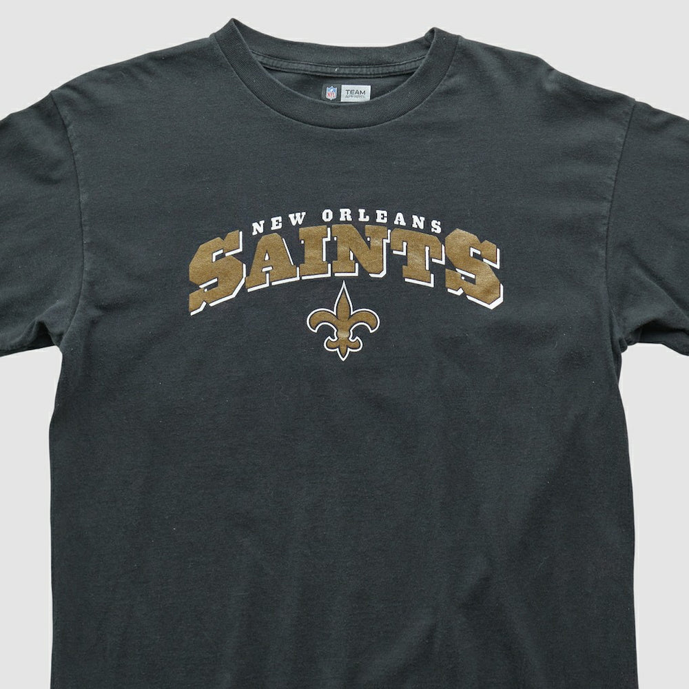Fanatics New Orleans Saints NFL 2000s Long Sleeve T-shirt Black Vintage