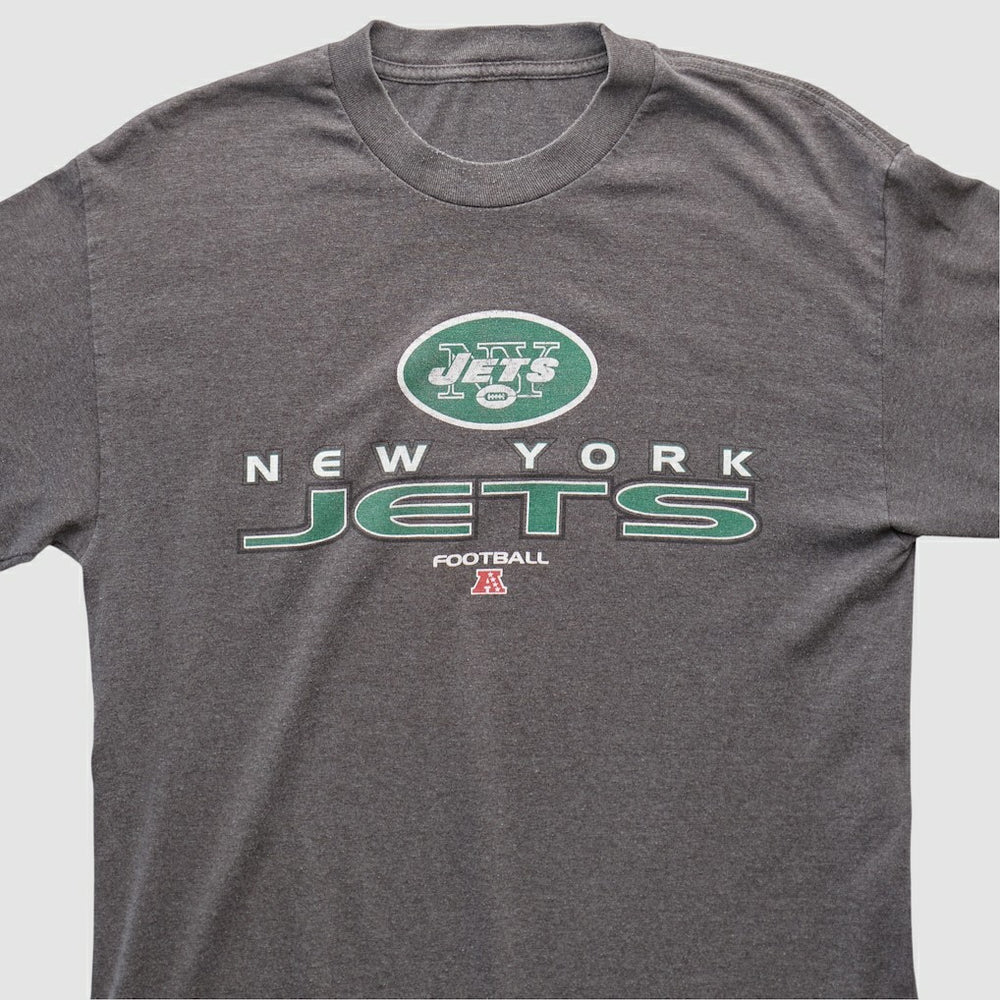 Fanatics New York Jets 2010s Long Sleeve T-shirt Dark Heather Gray Vintage