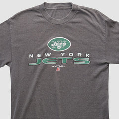 Fanatics New York Jets 2010s Long Sleeve T-shirt Dark Heather Gray Vintage