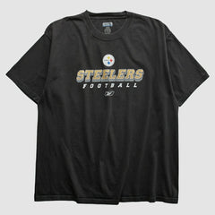 Fanatics Pittsburgh Steelers Reebok 2000s T-shirt Black Vintage