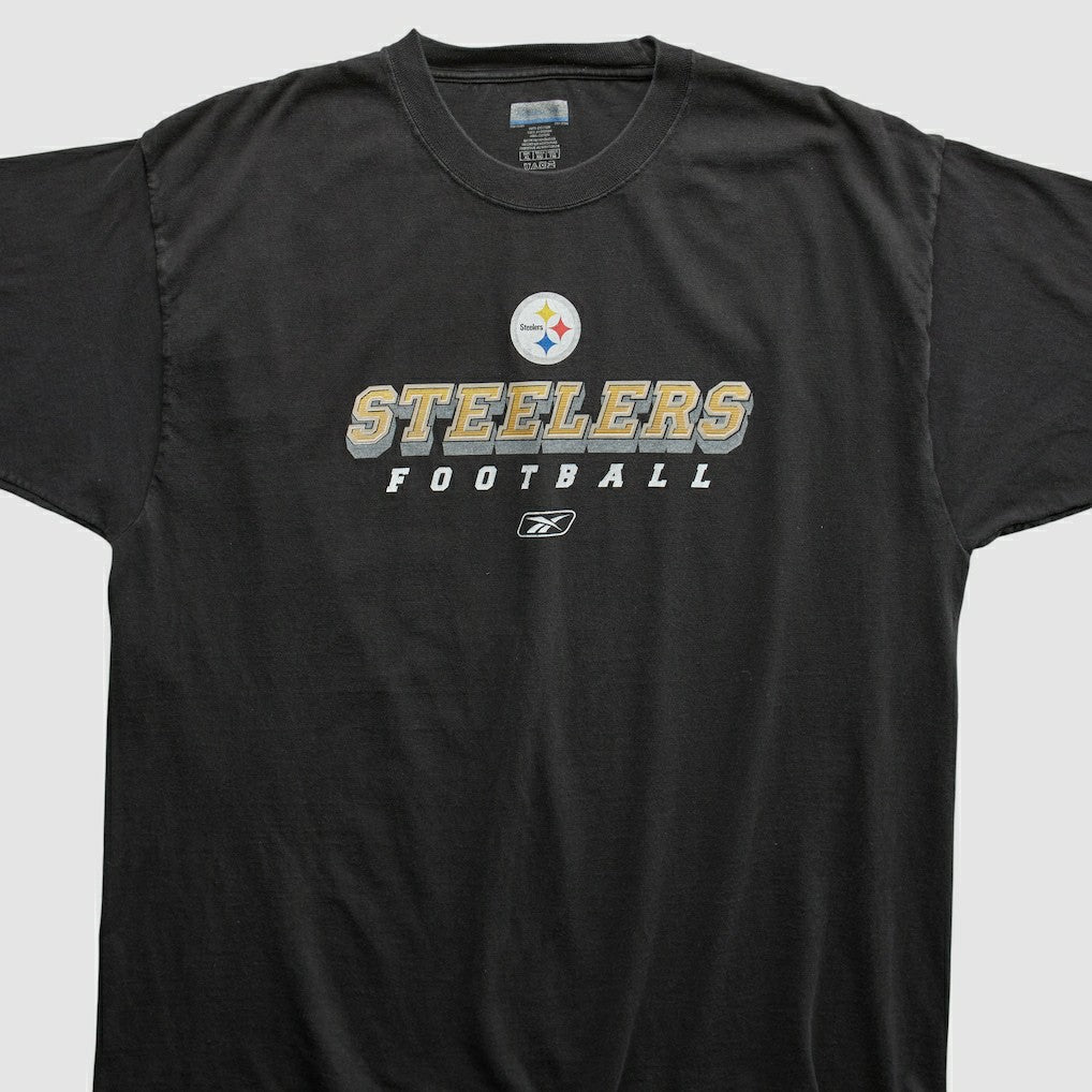 Fanatics Pittsburgh Steelers Reebok 2000s T-shirt Black Vintage
