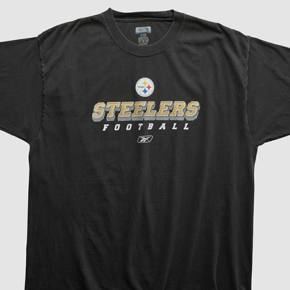 Fanatics Pittsburgh Steelers Reebok 2000s T-shirt Black Vintage