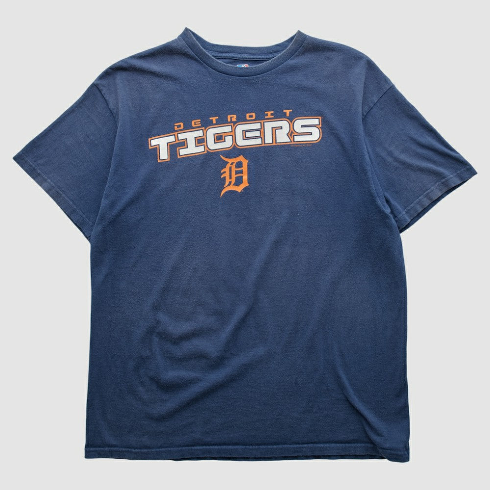 Detroit Tigers Genuine merchandise 2010s T-shirt - Navy - Vintage - Fanatics Sale
