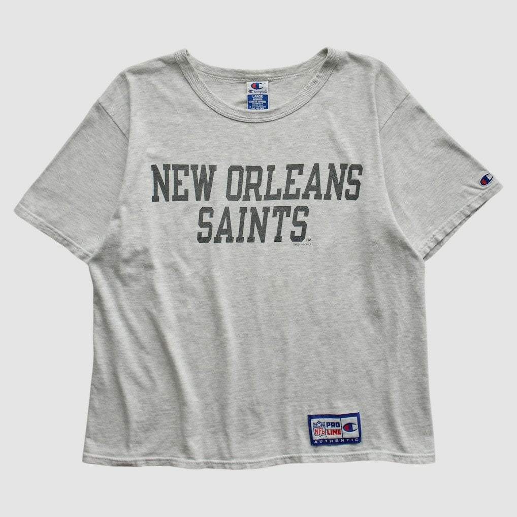 Fanatics New Orleans Saints Champion 1994 T-shirt Heather Gray Vintage