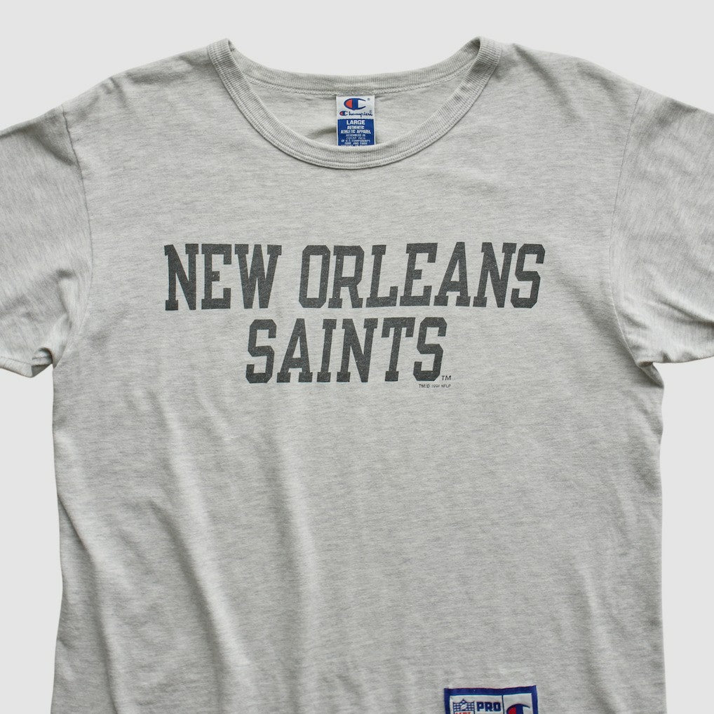 Fanatics New Orleans Saints Champion 1994 T-shirt Heather Gray Vintage