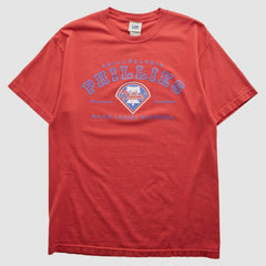 Philadelphia Phillies Lee Apparel 2000s T-shirt - Red - Vintage - Fanatics on Sale