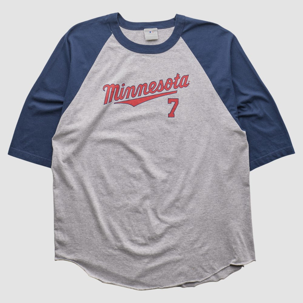 Minnesota Twins MLB 2000s T-shirt - Heather Gray - 2XVintage - Fanatics Sale