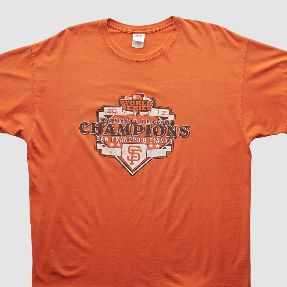 San Francisco Giants 2012 T-shirt - Orange - XVintage - Fanatics Sale