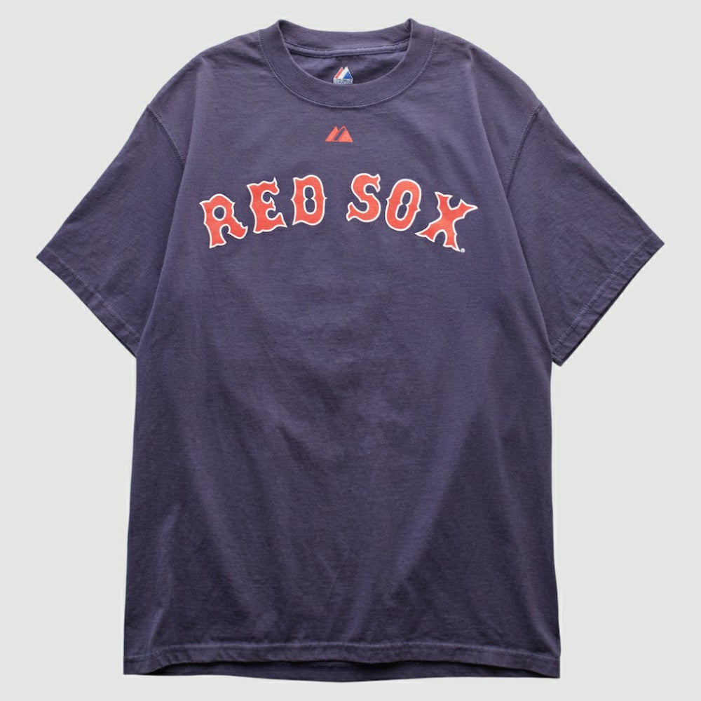 Boston Red Sox Majestic 2000s T-shirt - Navy - Vintage - Fanatics Discount