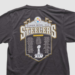 Fanatics Pittsburgh Steelers Reebok 2011 T-shirt Charcoal Vintage