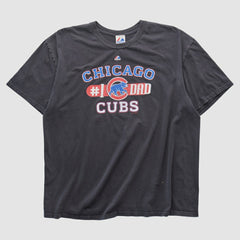 Chicago Cubs Majestic 2010s T-shirt - Black - Vintage - Fanatics Discount