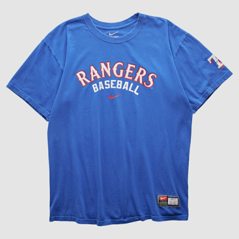 Texas Rangers Nike 2000s T-shirt - Blue - Vintage - Nike Sale