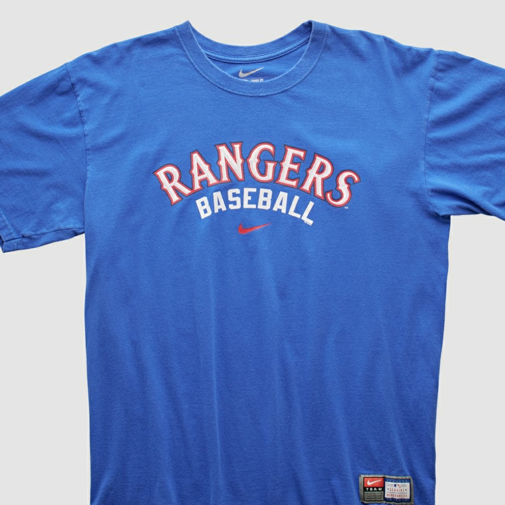 Texas Rangers Nike 2000s T-shirt - Blue - Vintage - Nike Sale