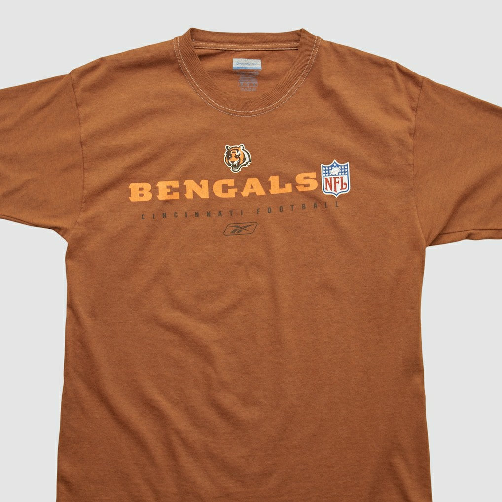 Fanatics Cincinnati Bengals Reebok 2000s T-shirt Brown Vintage