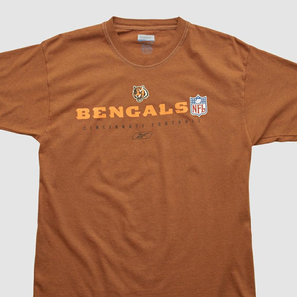Fanatics Cincinnati Bengals Reebok 2000s T-shirt Brown Vintage
