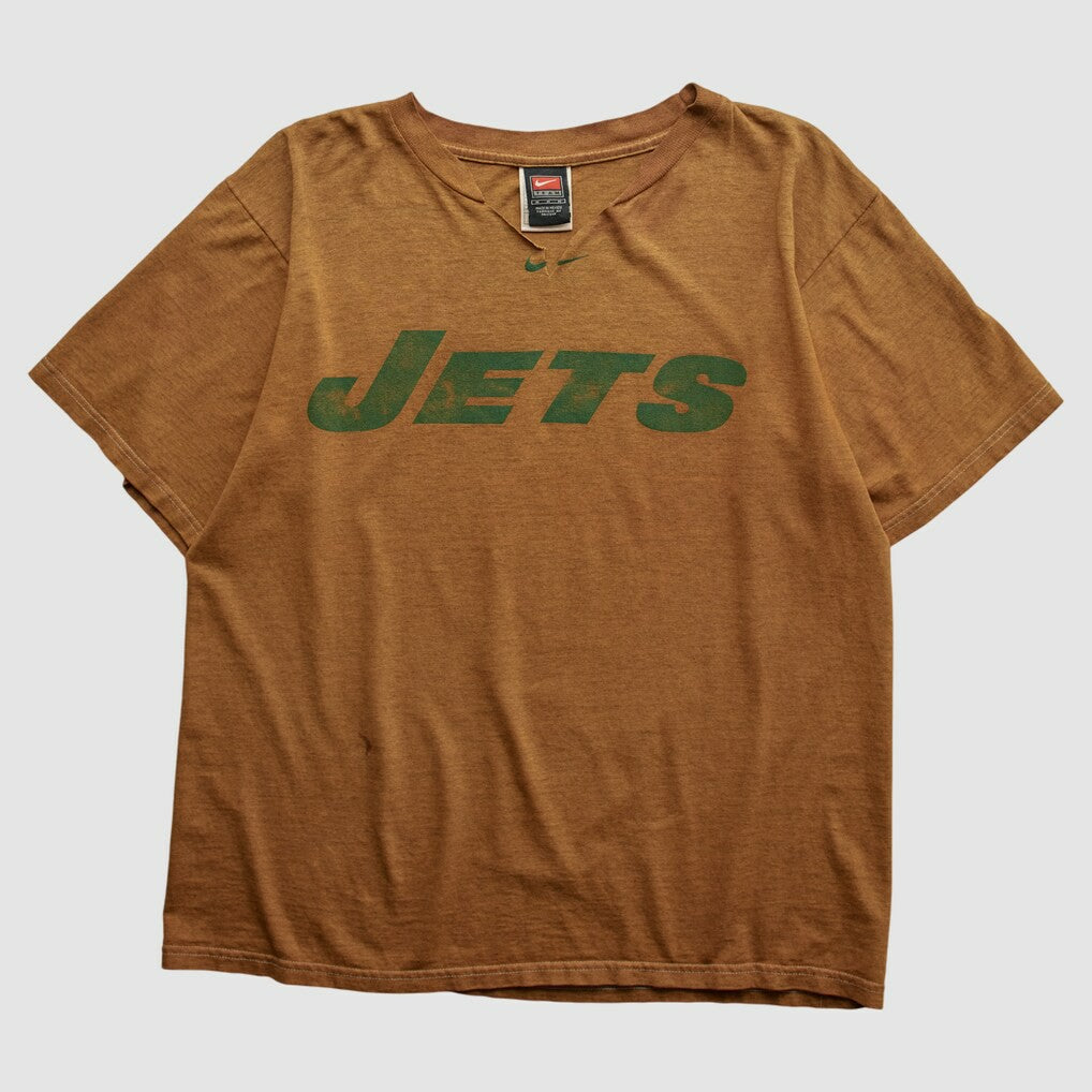 Fanatics New York Jets 2000s T-shirt Brown Vintage