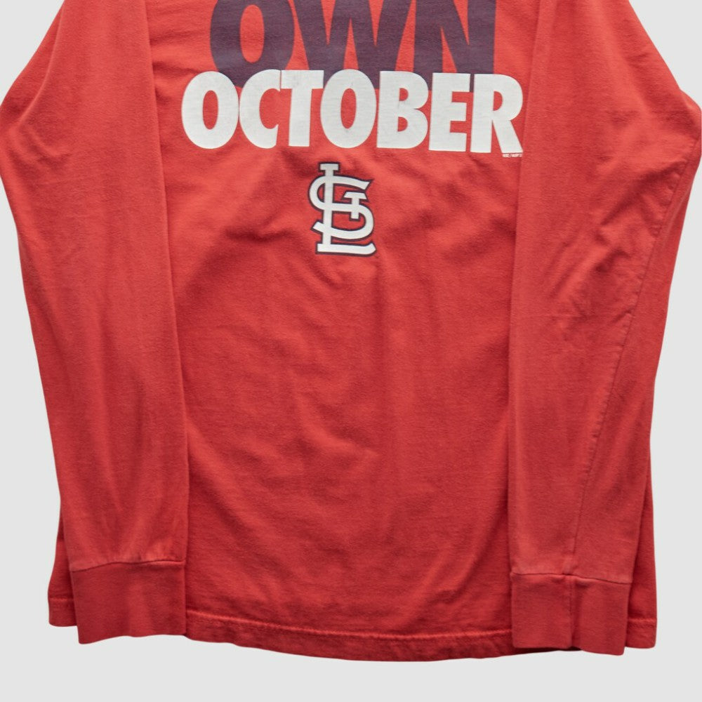 St. Louis Cardinals Nike 2010s Long Sleeve T-shirt - Red - Vintage - Nike Online