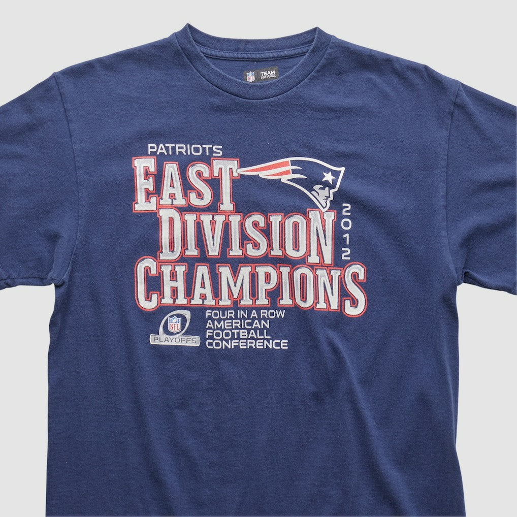 Fanatics New England Patriots NFL 2012 T-shirt Navy Vintage