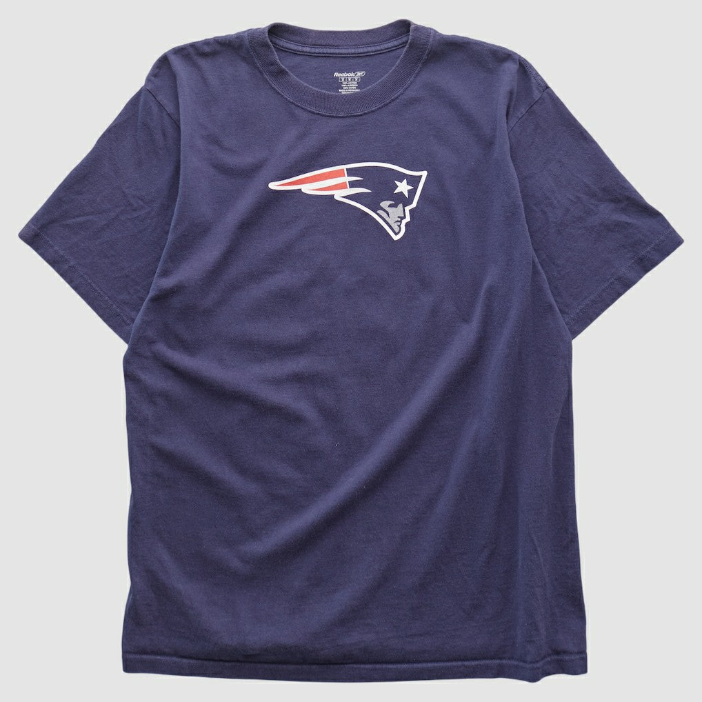 Fanatics New England Patriots Reebok 2000s T-shirt Navy Vintage