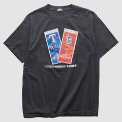 MLB World Series Alstyle 2011 T-shirt - Black - Vintage - Fanatics Lifestyle