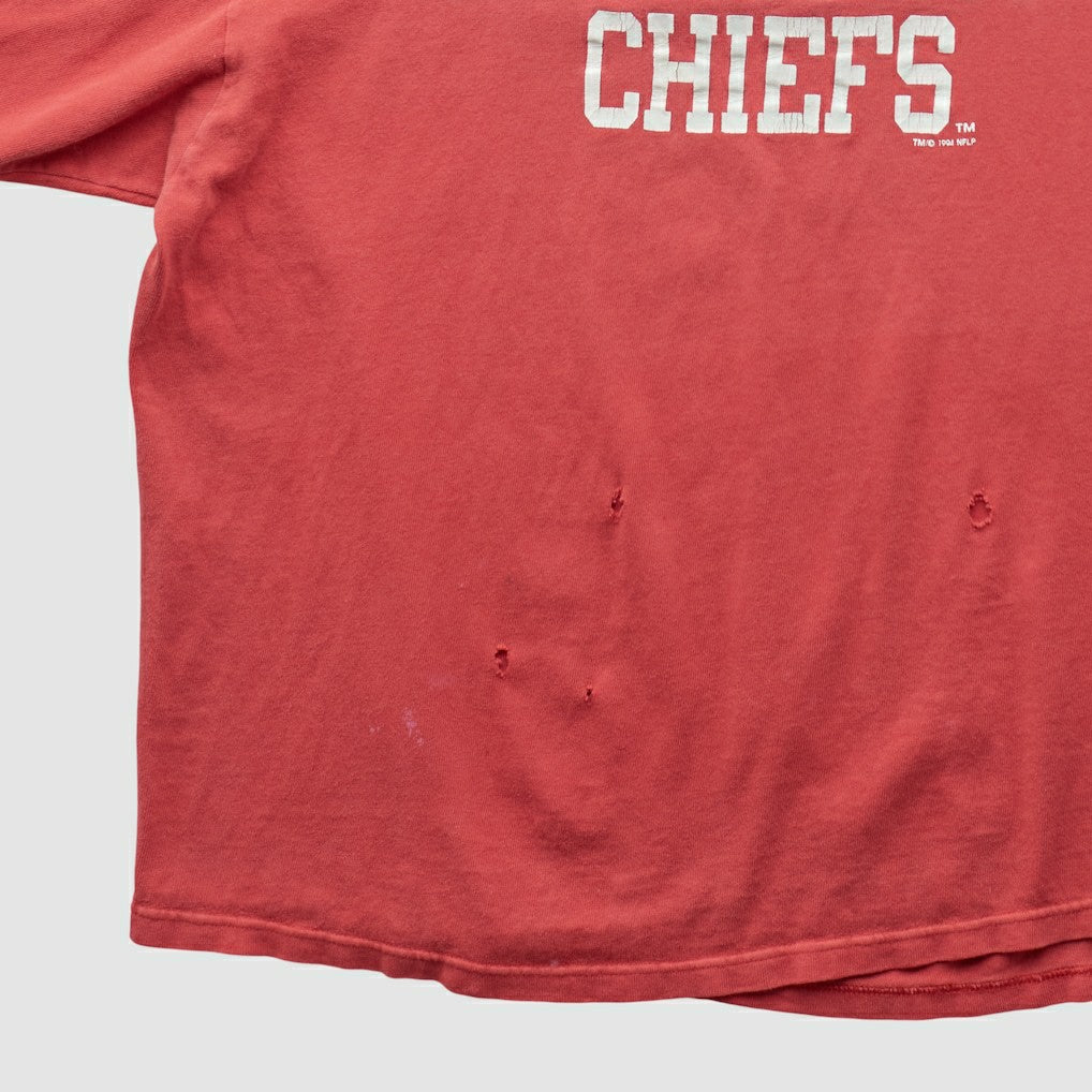 Fanatics Kansas City Chiefs Champion 90s T-shirt Red Vintage