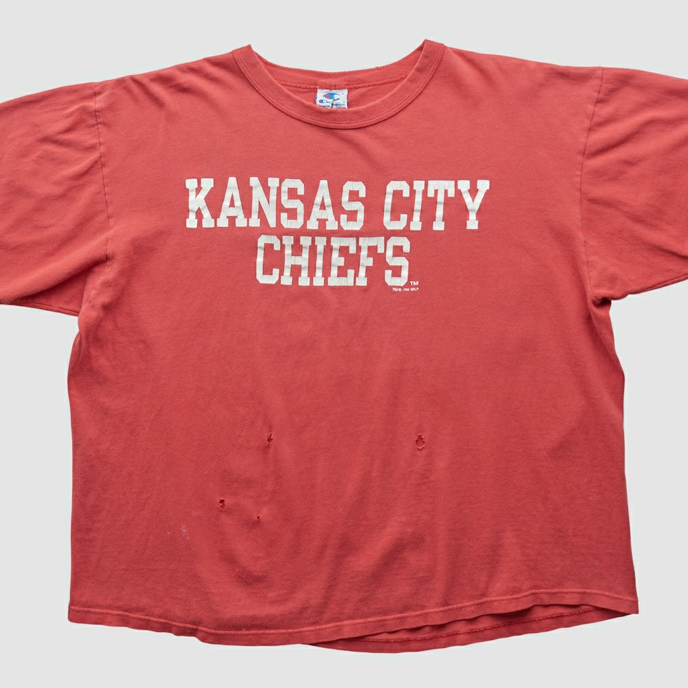 Fanatics Kansas City Chiefs Champion 90s T-shirt Red Vintage