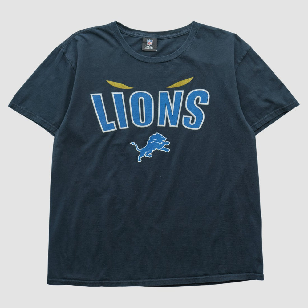 Fanatics Detroit Lions NFL 2010s T-shirt Navy Vintage