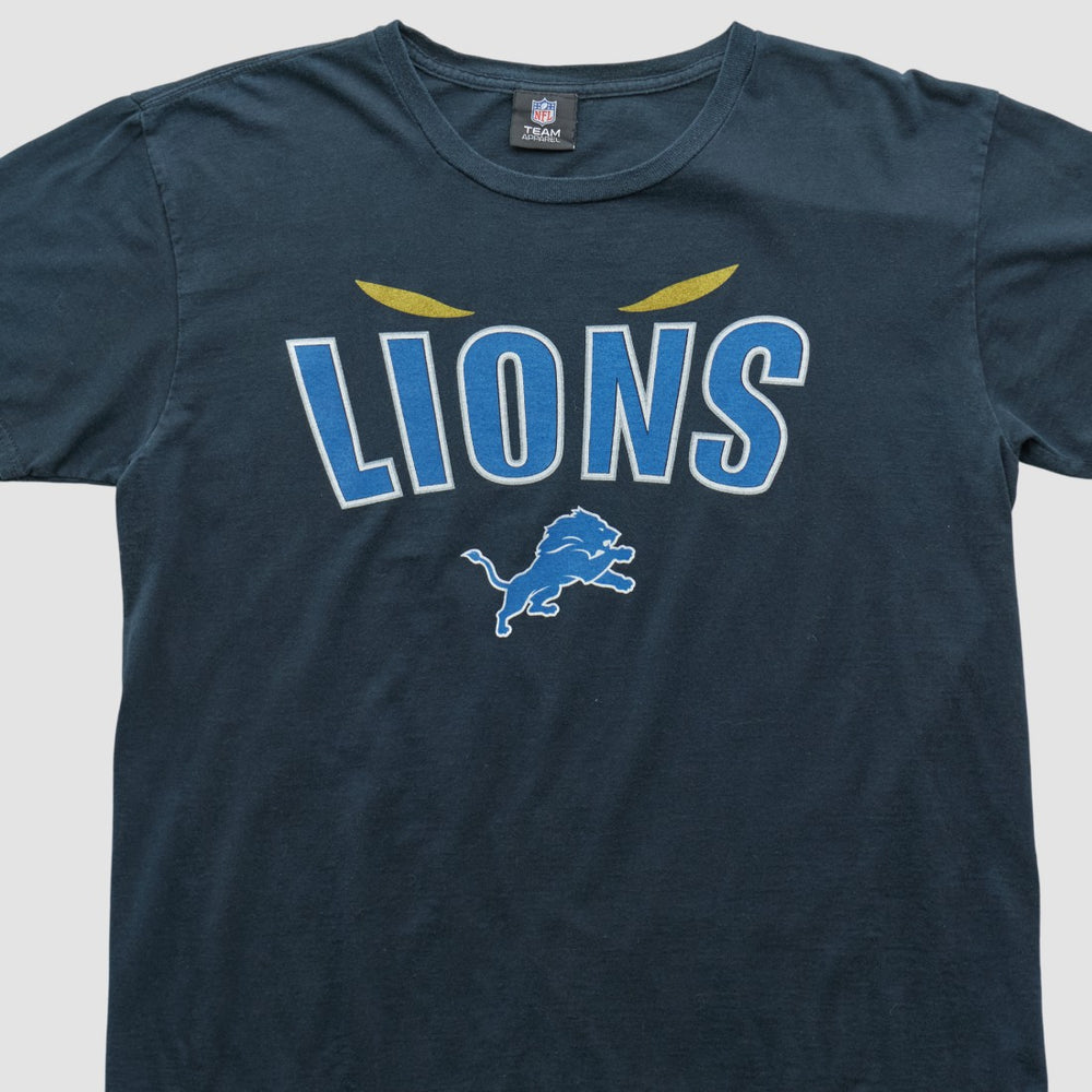 Fanatics Detroit Lions NFL 2010s T-shirt Navy Vintage