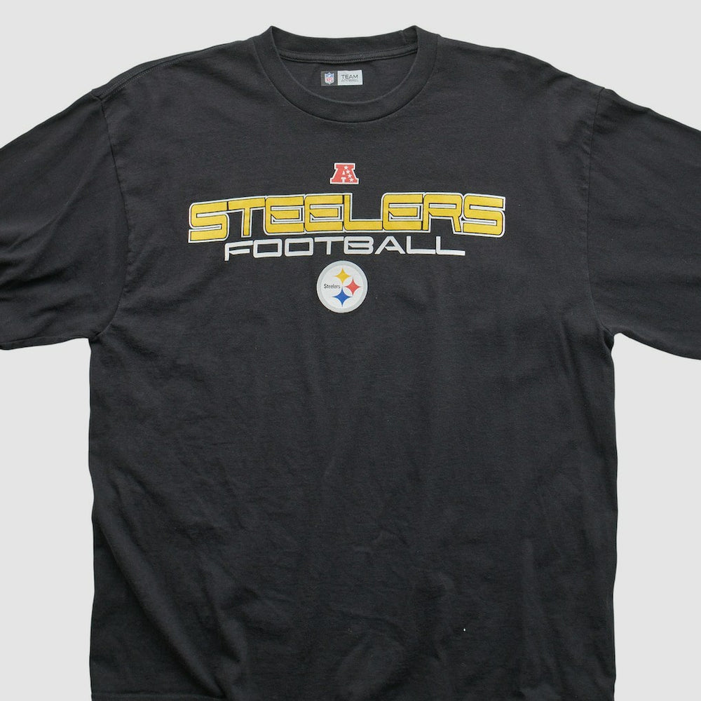 Fanatics Pittsburgh Steelers NFL 2010s Long Sleeve T-shirt Black Vintage