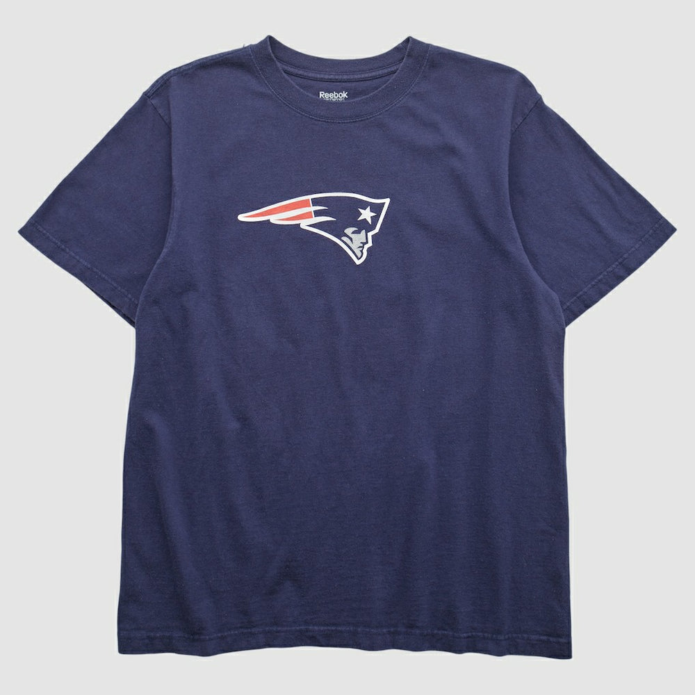 Fanatics New England Patriots Reebok 2000s T-shirt Navy Vintage