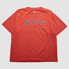 Boston Red Sox Majestic 2000s T-shirt - Red - 2XVintage - Fanatics Lifestyle