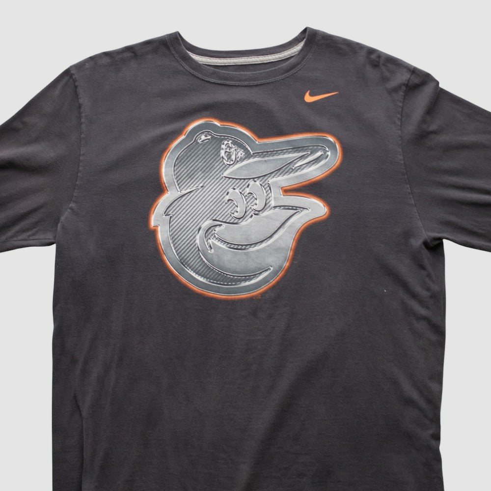 Baltimore Orioles Nike 2010s Long Sleeve T-shirt - Black - Vintage - Nike Sale