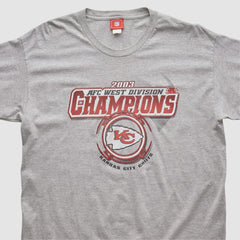 Fanatics Kansas City Chiefs NFL 2003 Long Sleeve T-shirt Heather Gray Vintage