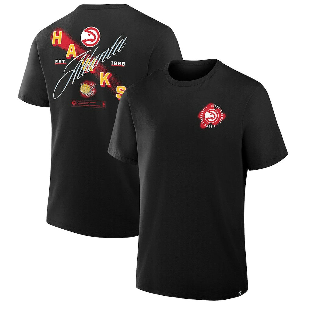 Atlanta Hawks SOS T-Shirt Black