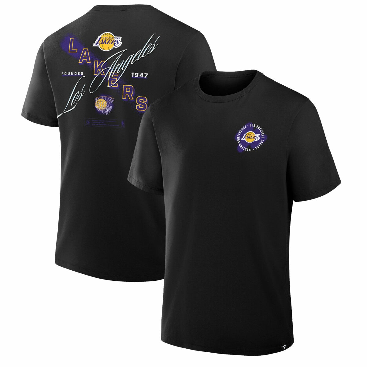 Los Angeles Lakers SOS T-Shirt Black