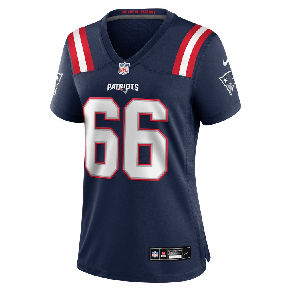 Nike Will Campbell New England Patriots Women's Team Game Jersey Navy