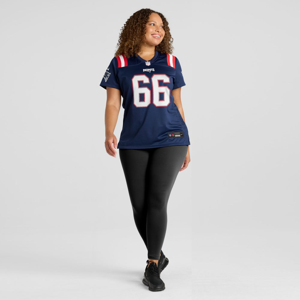 Nike Will Campbell New England Patriots Women's Team Game Jersey Navy