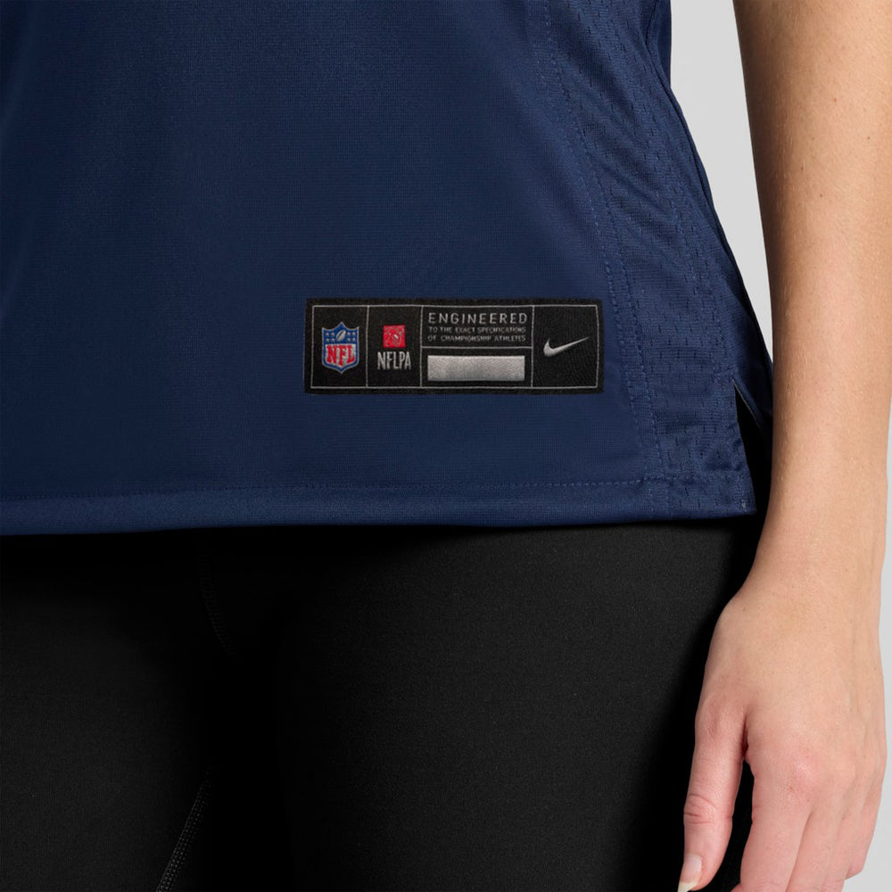 Nike Will Campbell New England Patriots Women's Team Game Jersey Navy