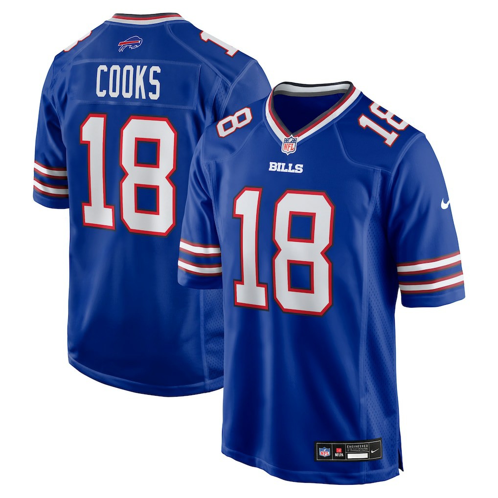 Nike Brandin Cooks Buffalo Bills Team Game Jersey Royal